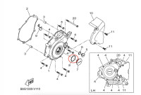 Dichtung Befestigungsschraube Kupplungsgehäuse Yamaha OEM