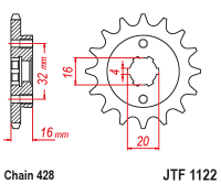 Ritzel JT-Sprockets