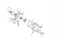 Wellensicherungsring Yamaha OEM