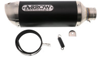 Auspuffanlage Arrow Thunder Black Line