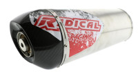 Slip-On Auspuffendschalldämpfer Radical Racing Inox