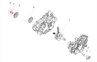 Mutter Ausgleichswelle Piaggio OEM